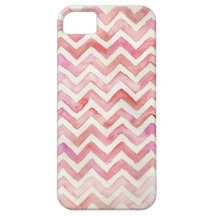 Aquarelle Chevron coque iphone