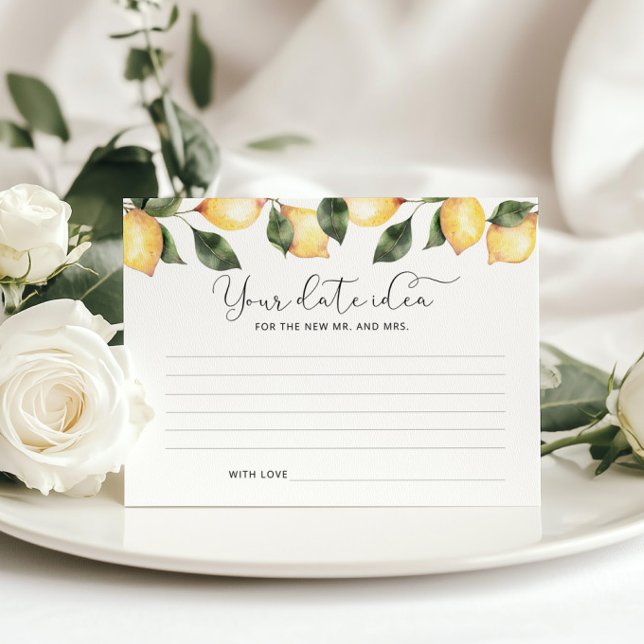 Aquarelle citron Date nuit idée. Confiture à dater (Créateur téléchargé)