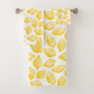 Aquarelle Citron Motif