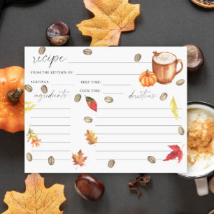 Aquarelle citrouille café nuptiale recette de douc