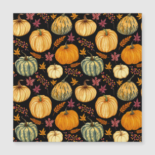 Aquarelle Citrouilles : Automne Motif sans couture