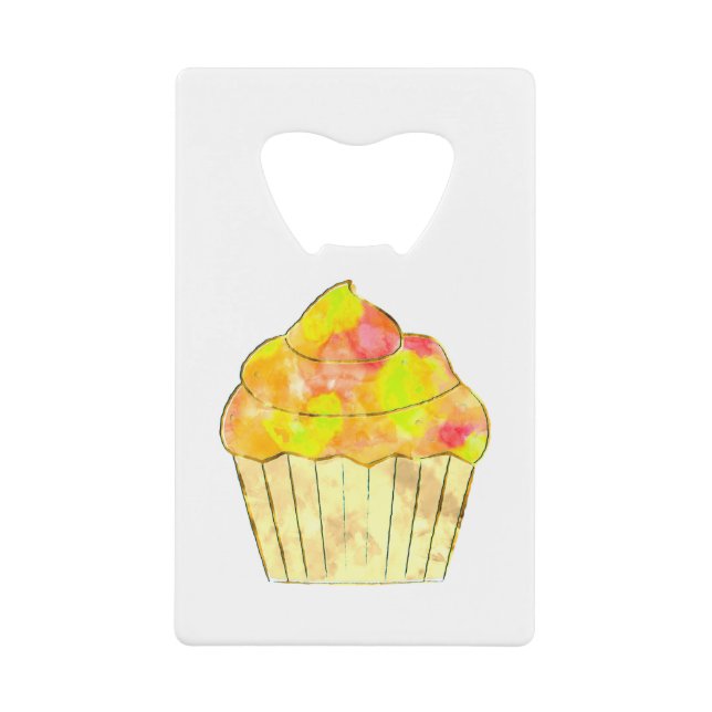 Aquarelle Cupcake Peinture (Devant)