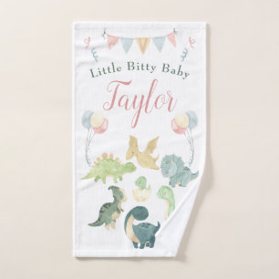 Aquarelle Cute Dinosaur Bébé personnalisé