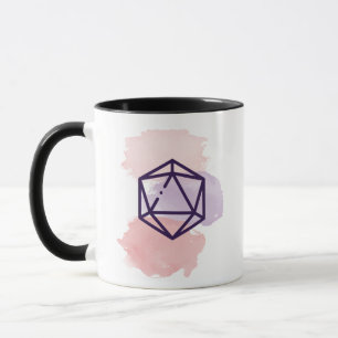 Aquarelle d20 Mug
