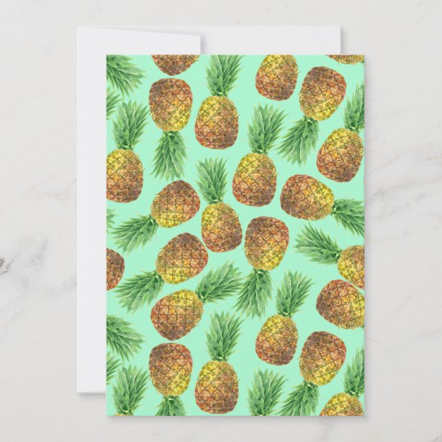 Aquarelle d'ananas 2 (Devant)