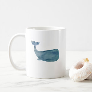 Aquarelle de baleine Peinture Mug
