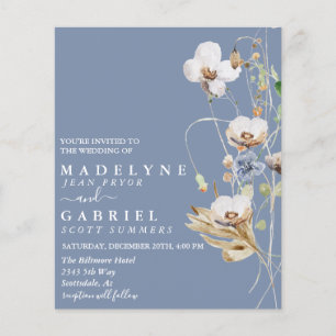 Aquarelle de fleur sauvage de champ