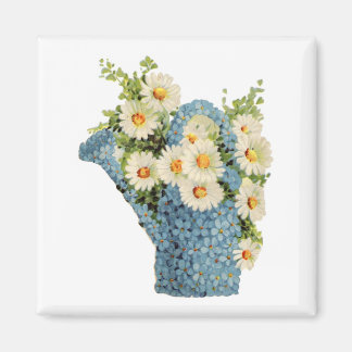 Aquarelle de fleurs peut aimant