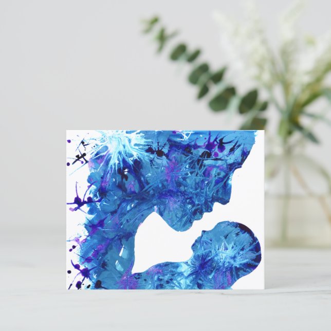 Aquarelle de la Nativité Madonna et Enfant (Debout devant)