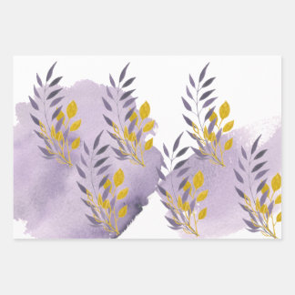 aquarelle de papier d'emballage