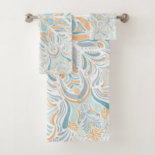 Aquarelle de plage de Mandala