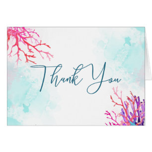 Aquarelle de récif de corail tropical