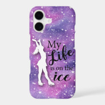 Aquarelle de rose de coque iphone de patineur