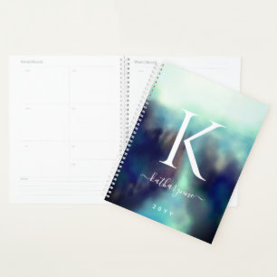 Aquarelle de signature personnalisée Monogramme Ab