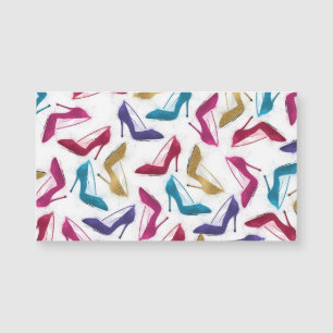 Aquarelle de talons haute or moderne