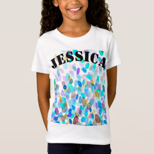 Aquarelle Déploie Nom ou Dit T-shirt