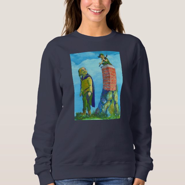 Aquarelle des elfes de Crossroad Sweatshirt (Devant)