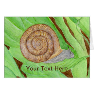 Aquarelle des escargots