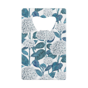 Aquarelle d'hydrangée blanche