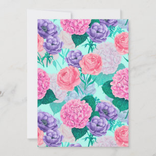 Aquarelle du jardin de printemps 2