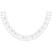 Aquarelle Elliot Confetti - Drapeau de Bunts