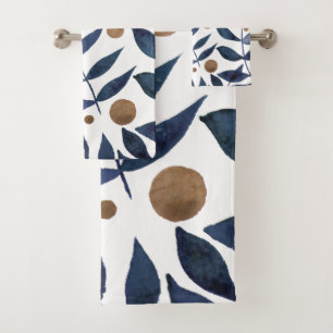 Aquarelle et baies - indigo et bebe