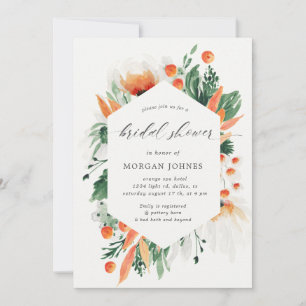 aquarelle été fleur sauvage Fête des mariées Invit