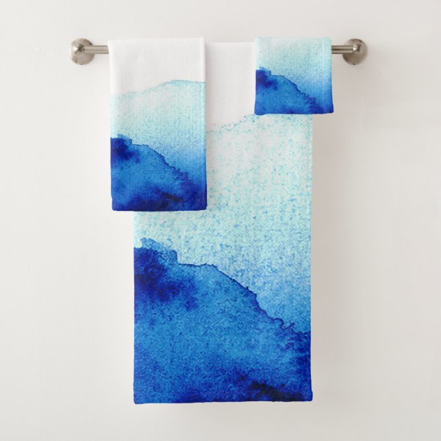 Aquarelle Ethérée Indigo Blue (En situation)