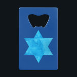 aquarelle Étoile bleue de David<br><div class="desc">Célébrez l'héritage juif avec cette belle étoile bleue de David design en aquarelle bleue. Parfait pour Hanoukka,  mitzvahs,  Pâque ou toute occasion.</div>