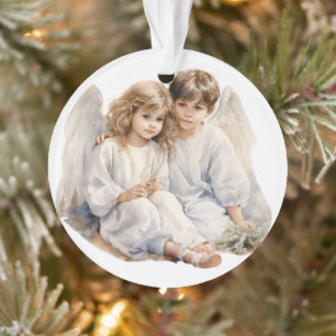Aquarelle festive, Anges pour enfants