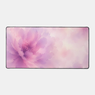 Aquarelle Fleur de Lavande Rose Abstrait
