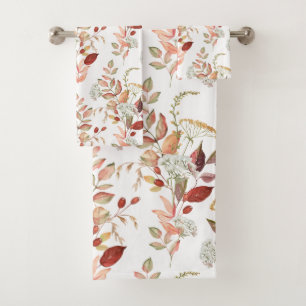 Aquarelle Fleur Sauvage d'Automne