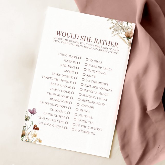 Aquarelle Fleur sauvage nuptiale préférerait-elle  (Créateur téléchargé)