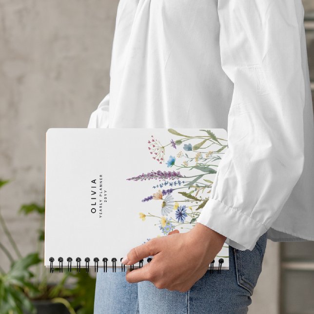 Aquarelle Fleur Sauvage Personnalisée (Créateur téléchargé)