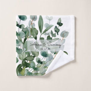 Aquarelle Floral Feuillage d'Eucalyptus