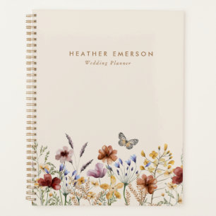 Aquarelle Floral Planner