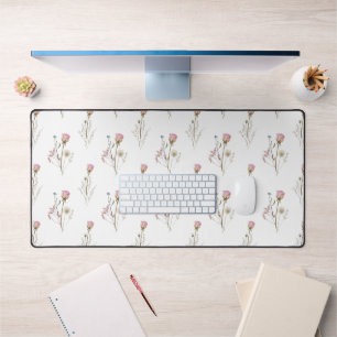 Aquarelle florale de fleur sauvage rose