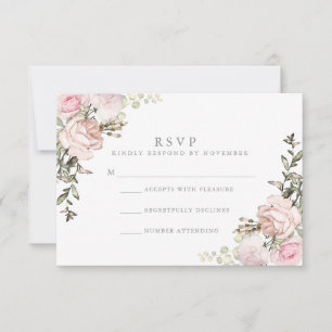 Aquarelle florale de printemps RSVP