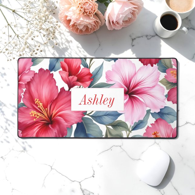 Aquarelle florale rose rouge (Créateur téléchargé)