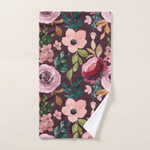 Aquarelle Florale Surface Motif-Fashion colorée