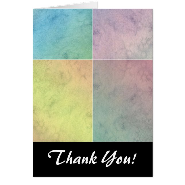 Aquarelle géométrique Pastel (Devant)