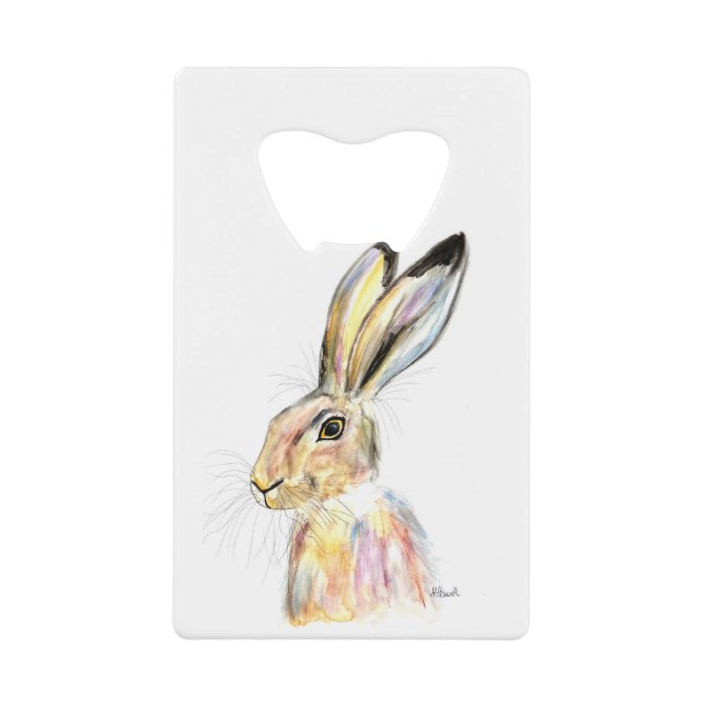 Aquarelle Hare de Pâques Lapin Lapin Mignonne Anim (Devant)