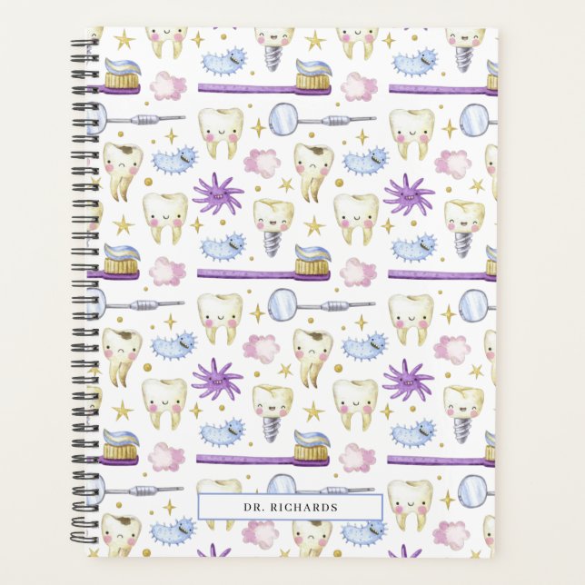 Aquarelle | Hygiéniste dentaire (Devant)