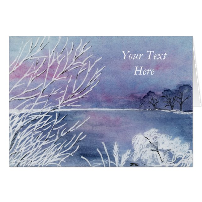 Aquarelle Ice Pond (Devant horizontal)