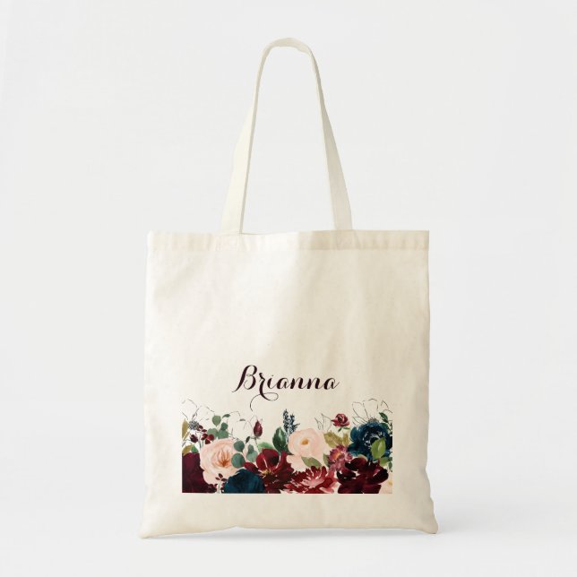 Aquarelle Illustré Automne Sac fourre-tout de la s (Devant)