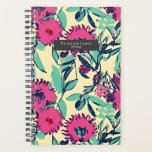 Aquarelle inspirée rose vert Botanique Floral<br><div class="desc">Motif floral vert et rose d'aquarelle</div>