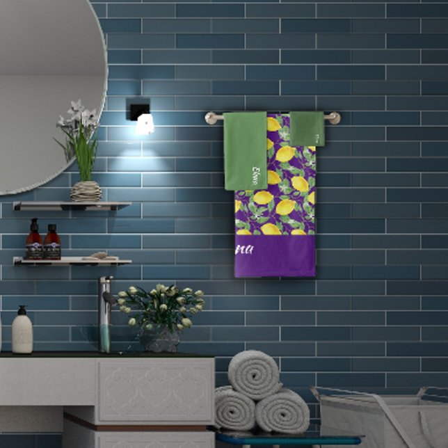 Aquarelle jaune citron vert nom du motif (Créateur téléchargé)