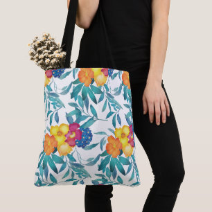 Aquarelle Joli Sac fourre-tout Floral