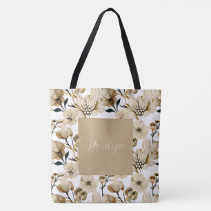 Aquarelle Joli Sac fourre-tout Floral