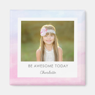 Aquarelle jolie aquarelle personnalisée Magnet de